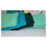 Upholstery, Jersey, Cotton, Ribbed Knit Remnant Material.