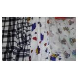 Flannel Remnant Material.