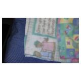 Fleece, Flannel, Cotton Remnant Material.