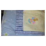 Fleece, Flannel, Cotton Remnant Material.