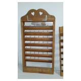 Wood Spool and Bobbin Organizer (2)