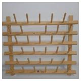 Wood Spool and Bobbin Organizer (3)