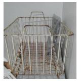 Vintage Large Metal Basket and More.