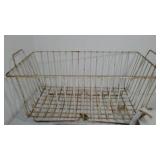 Vintage Large Metal Basket and More.