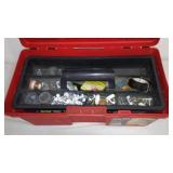 16 in. Plastic Toolbox with Contents.
