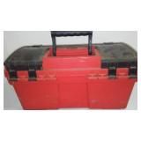 16 in. Plastic Toolbox with Contents.
