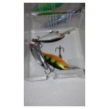 Tackle, tackle Organizer and Quantum Dynamag Reel