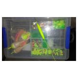 Flambeau Tackle Organizer and Tackle.