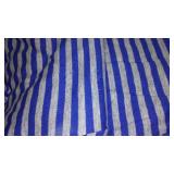 Wind Breaker and Ribbed Knit Remnant Material.