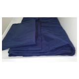Wind Breaker and Ribbed Knit Remnant Material.