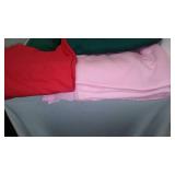 Sweatshirt, Rib Knit, Flannel Fleece Remnant Material.