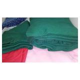 Sweatshirt, Rib Knit, Flannel Fleece Remnant Material.