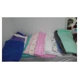 Flannel and Fleece Remnant Material.