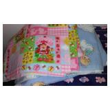Cotton, Flannel, t shirt Remnant Material.