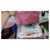 Cotton, Flannel, t shirt Remnant Material.