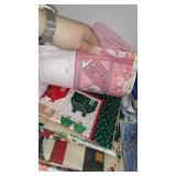 Cotton, Flannel, t shirt Remnant Material.