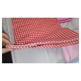 Cotton, Flannel, t shirt Remnant Material.
