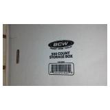 Card Storage Boxes. 800 Count, 500 Count Card Sleeves And More.