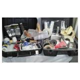 Assorted Drywall and Painting Supplies in cases.