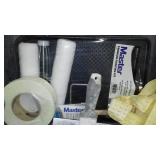 Assorted Drywall and Painting Supplies in cases.