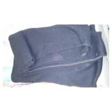 Flannel, Velour, Denim, Ribbed Knit, Twill Fabric Remnants in Covered tote.