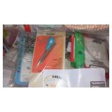 Sewing Needles Safety Pins Fabric Pen Floral Wire and More.