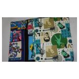 Elvis, Betty Boop, Sponge Bob, Buzz Lightyear, Military Remnants.