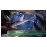 Ties (Dozens) in Sterilite 73 qt Covered tote.