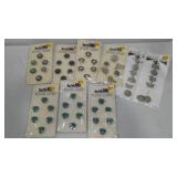 Western Express Button Covers.