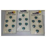 Western Express Button Covers.