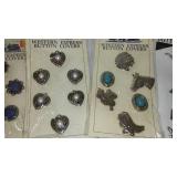Western Express Button Covers.