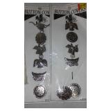 Western Express Button Covers.
