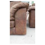 Micro Suede Matching Loveseat and Sofa