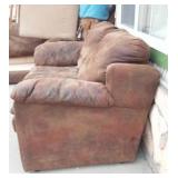 Micro Suede Matching Loveseat and Sofa