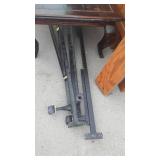 Eclectic Wood Lot, 5-teir Shelf, Adirondack Style chair, Accent table and More.