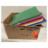 Colored File Folders