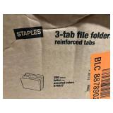 Colored File Folders