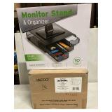 Monitor Stand and Desk Organizer