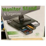 Monitor Stand and Desk Organizer