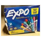 Dry Erase Markers and Board Cleaner