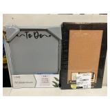 Small Dry Erase and Bulletin Boards