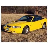 35th Anniversary 1999 Ford Mustang  Convertible