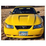 35th Anniversary 1999 Ford Mustang  Convertible