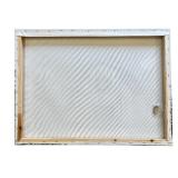 Christmas Wall Hangings / Canvas with Snow and Holiday Barns