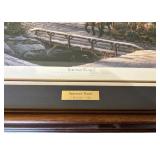 Terry Redlin "Homeward Bound" Christmas 1988 Print