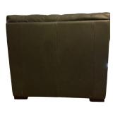 Oversized Italian Made Pine Green Chair