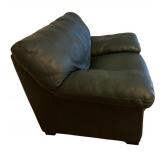 Oversized Italian Made Pine Green Chair