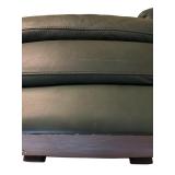 Oversized Italian Made Pine Green Chair