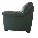Beautiful Alpine Green Sofa, Made in Italy