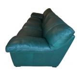 Beautiful Alpine Green Sofa, Made in Italy